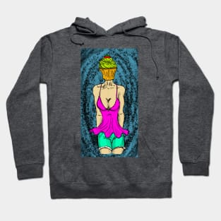 Cupcake Woman Hoodie